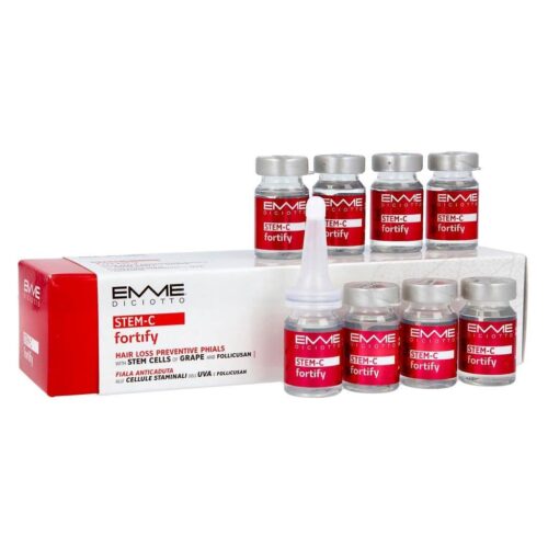 Emmediciotto STEM-C ampulės nuo plaukų slinkimo, 8x10ml
