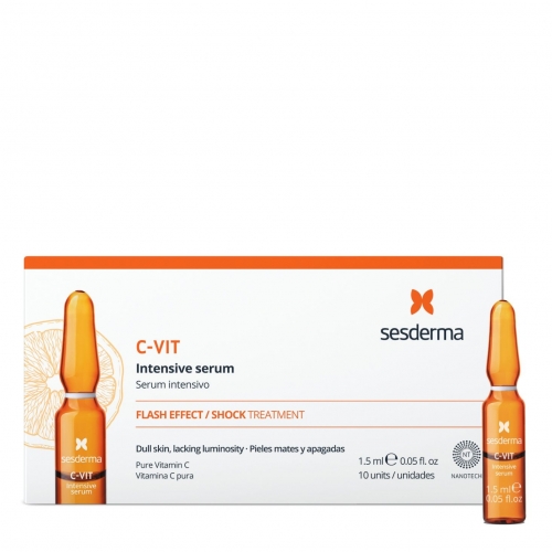 SESDERMA C-VIT intensyvaus serumo ampulės, 10x1,5ml