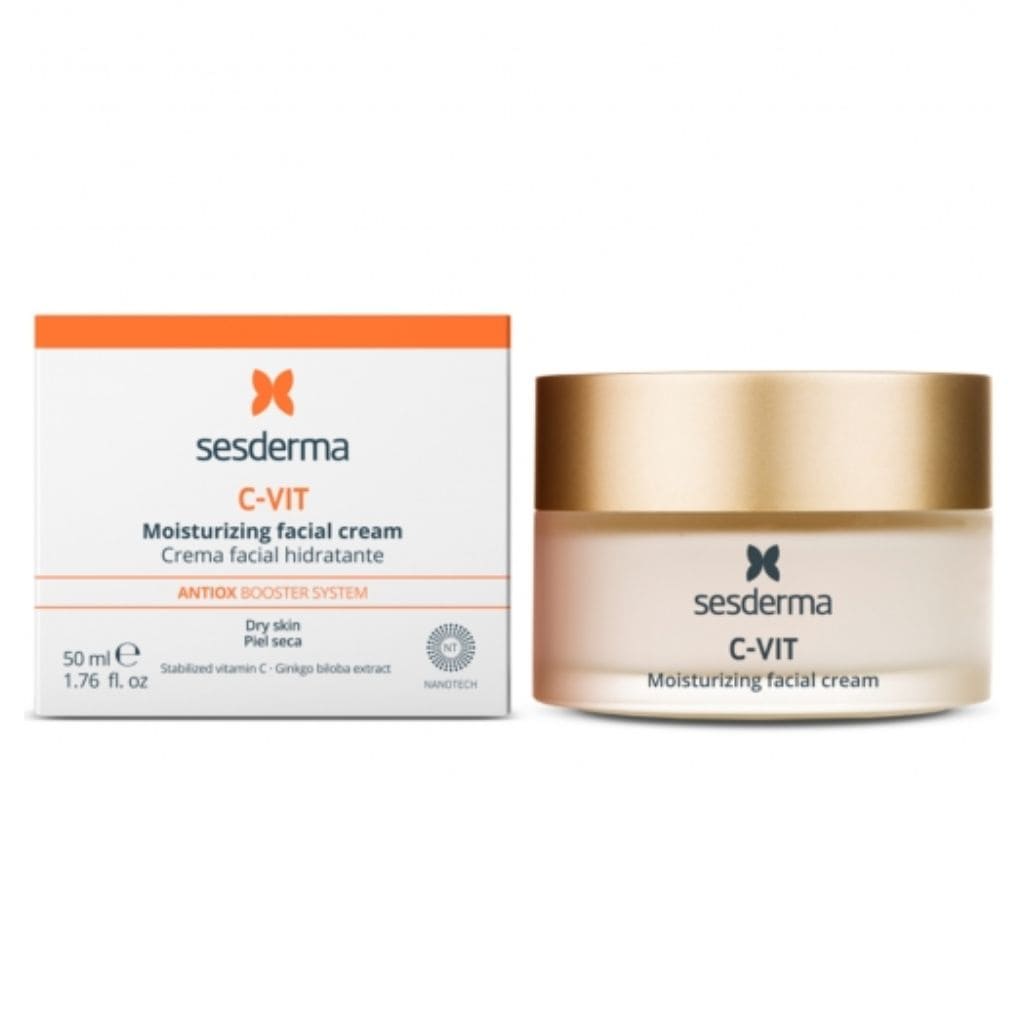 SESDERMA C-VIT drėkinamasis veido kremas, 50ml