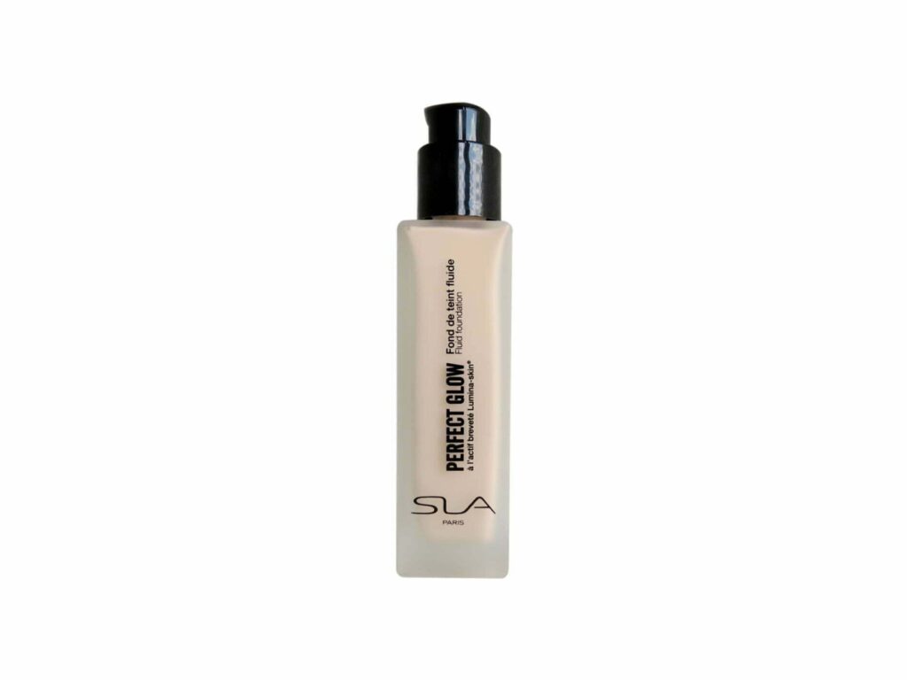 SLA fluidas – skystas makiažo pagrindas PERFECT GLOW Nr.02 -golden porcelai, 30ml