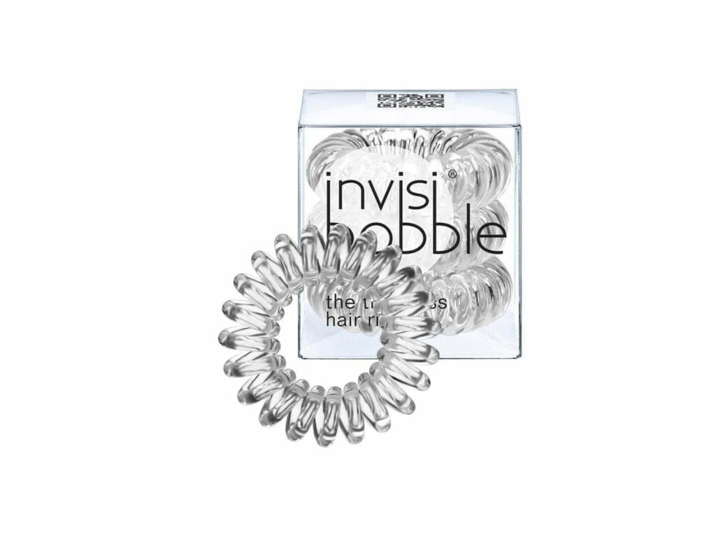 Invisibobble Original gumytės plaukams Traceless Hair Ring Crystal Clear IB-OR-PC10003, 3vnt
