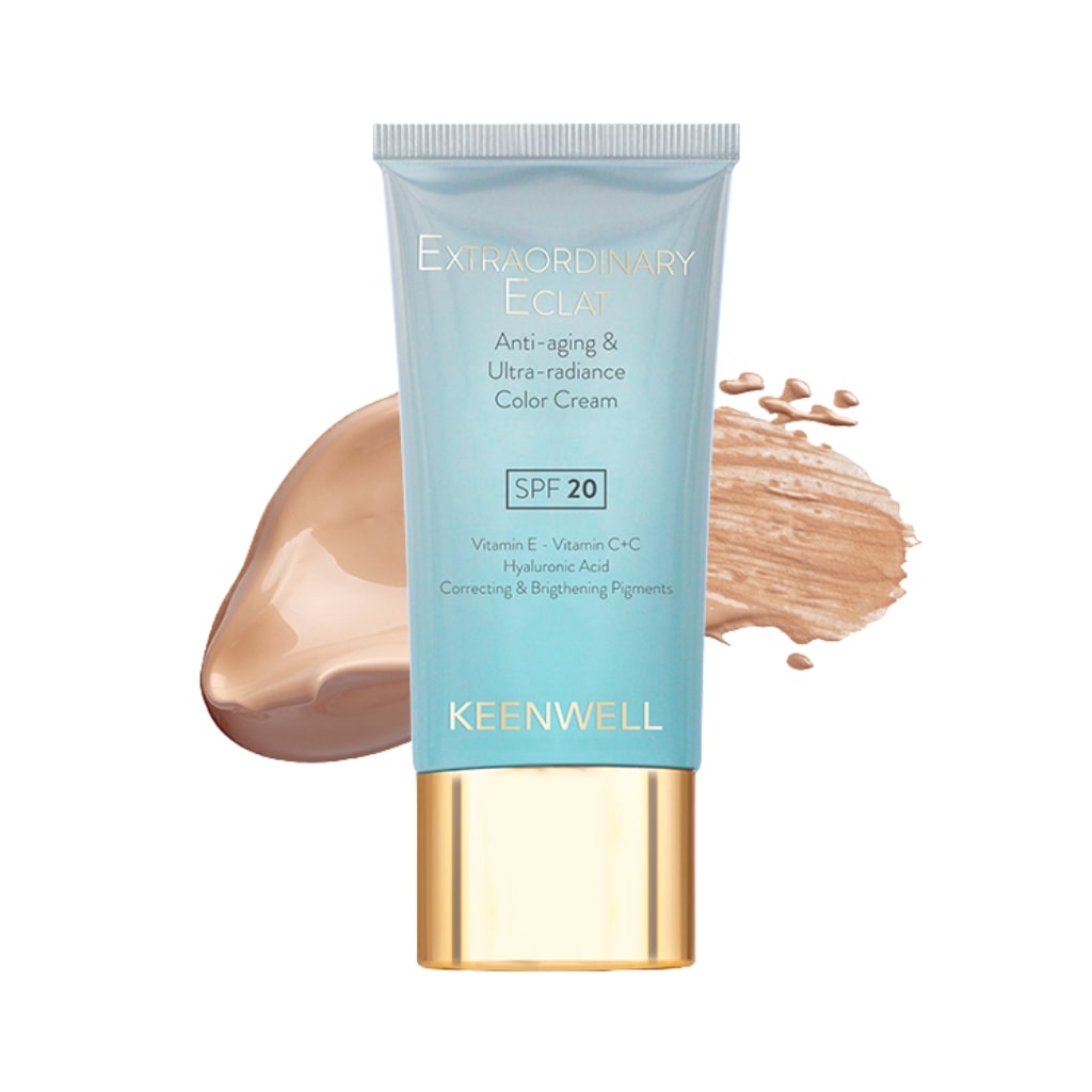 KEENWELL EXTRAORDINARY ECLAT EE kremas su spalva SPF20, Nr. 3, 40ml