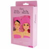 Be OSOM dušo kepurėlė ir turbanas plaukams Shower Cap  and Hair Towel, OSOM03H1, rausvos spalvos