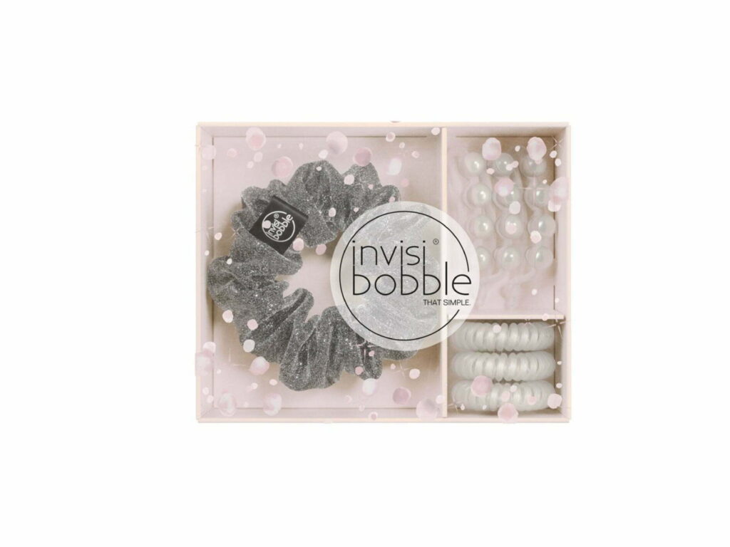 Invisibobble gumyčių ir segtukų plaukams rinkinys Sparks Flying Trio IB-SET-SF20102, 4vnt, gumyčių ir 3vnt segtukų