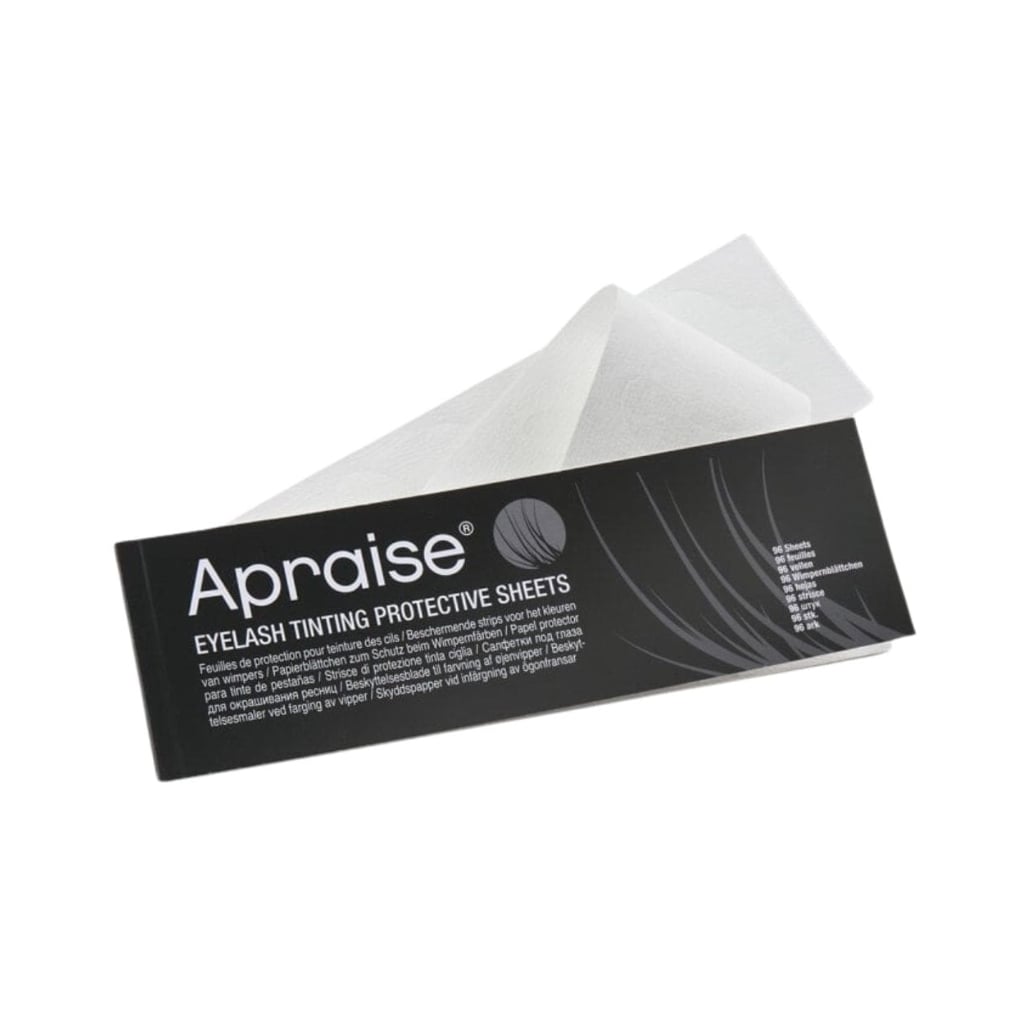Apraise apsauginiai lapeliai po akimis prieš blakstienų dažymą Eyelash Tinting Protective Sheets OS555558, 96vnt.
