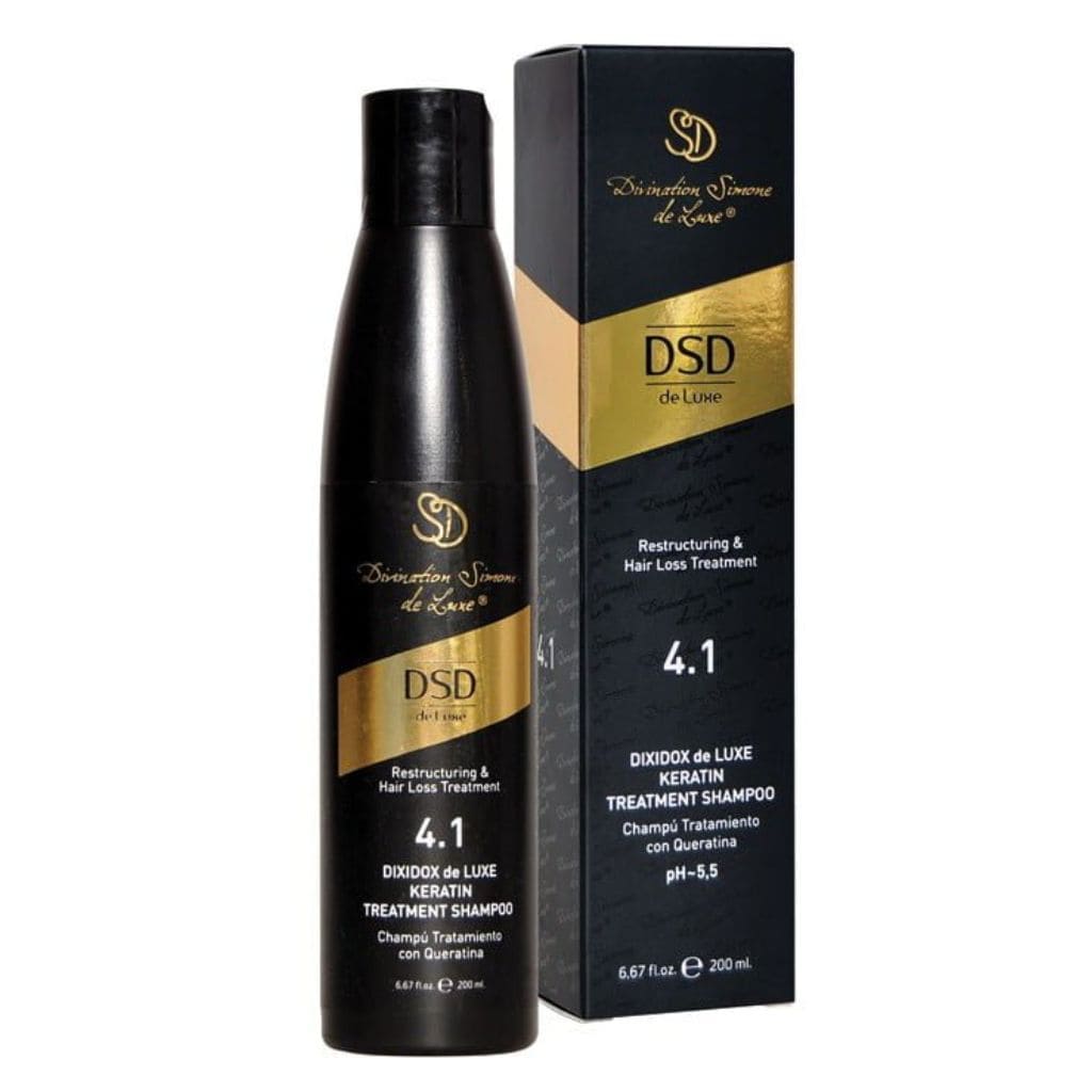 Dixidox de Luxe atstatantis šampūnas su keratinu Keratin Treatment Shampoo DSD4.1, 200ml