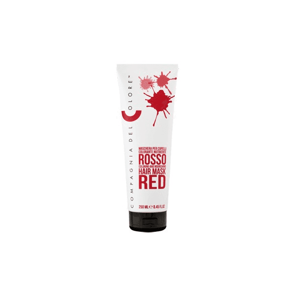 Compagnia Del Colore raudonos spalvos dažanti ir maitinamoji kaukė RED, 250ml
