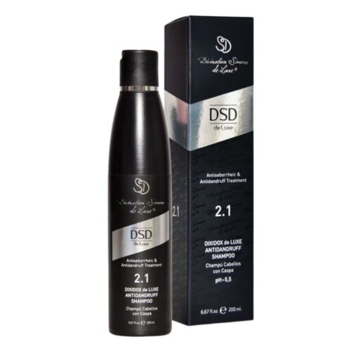 Dixidox de Luxe šampūnas nuo pleiskanų Antiseborrheic Lotion Antidandruff Shampoo DSD2.1, 200ml