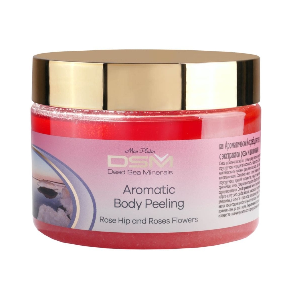 Mon Platin DSM kūno šveitiklis rožių ir erškėčių kvapo, 330ml, DSM98