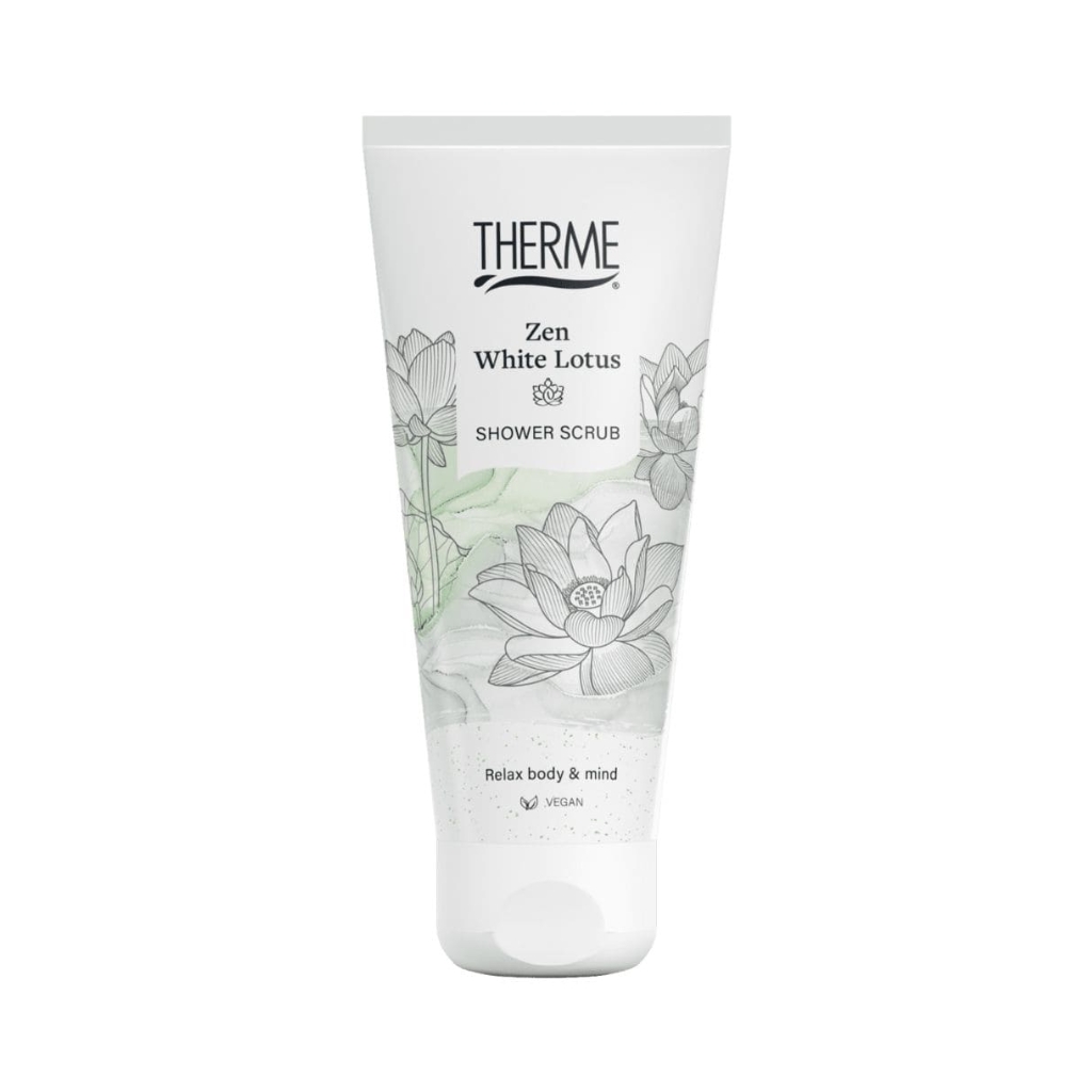 THERME ZEN WHITE LOTUS kūno šveitiklis, 200ml