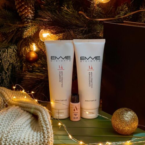 Emmediciotto rinkinys dažytam plaukui Nr.14 su magnetine dėžute