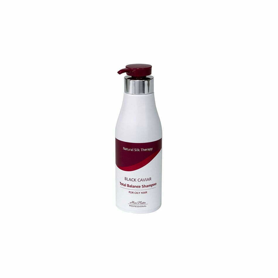 Mon Platin balansuojamasis riebių plaukų šampūnas su juodaisiais ikrais (MP542), 500ml