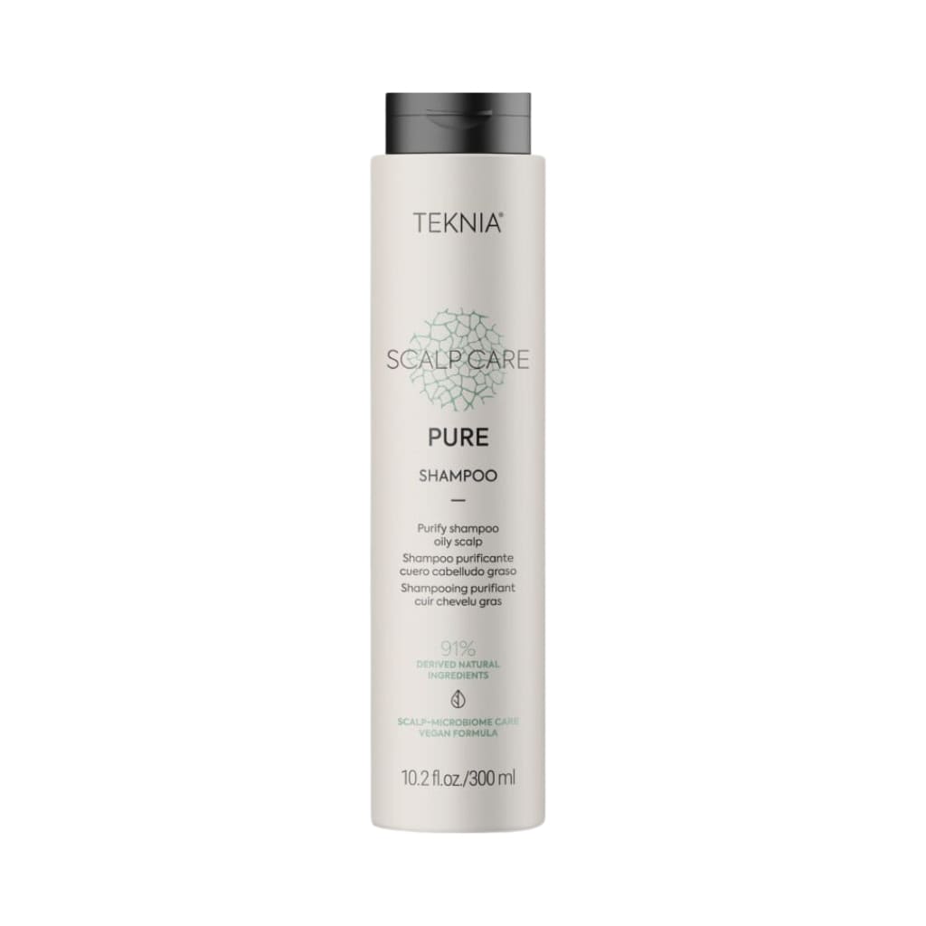 Lakme šampūnas plaukams Teknia Scalp Care Pure Shampoo, giliai valantis, reguliuojantis sebumo išsiskyrimą LAK44332, 300 ml