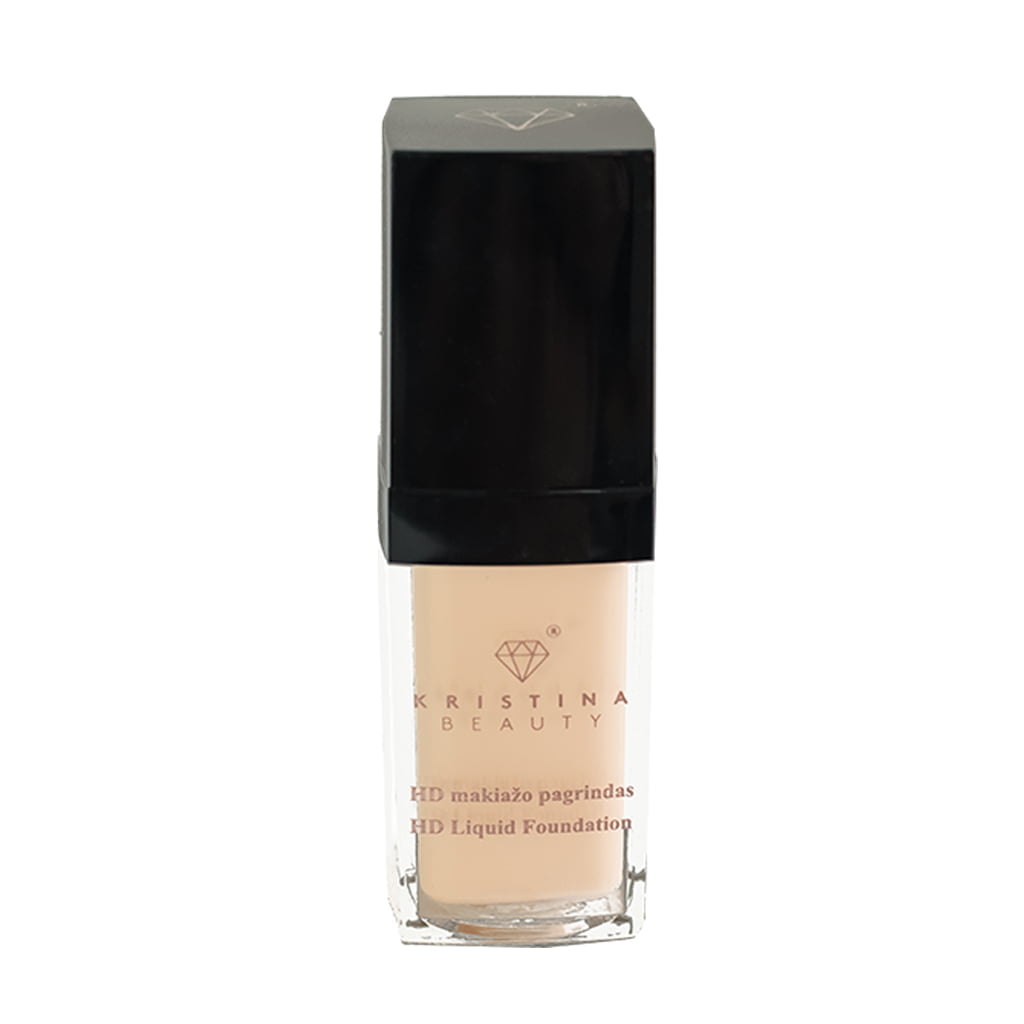 Kristina Beauty HD makiažo pagrindas 1.10 Beige Porcelain, 25ml