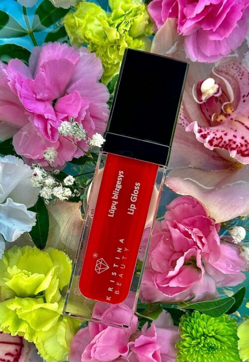 Kristina Beauty lūpų blizgesys 190 True Red, 7ml