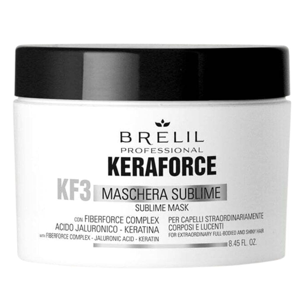 BRELIL kreminė kaukė plaukams su hialurono ir keratino kompleksu Keraforce KF3 Sublime Mask, 200ml