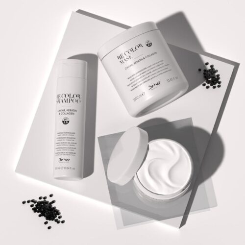 Be hair rinkinys dažytų, pažeistų plaukų priežiūrai BE COLOR