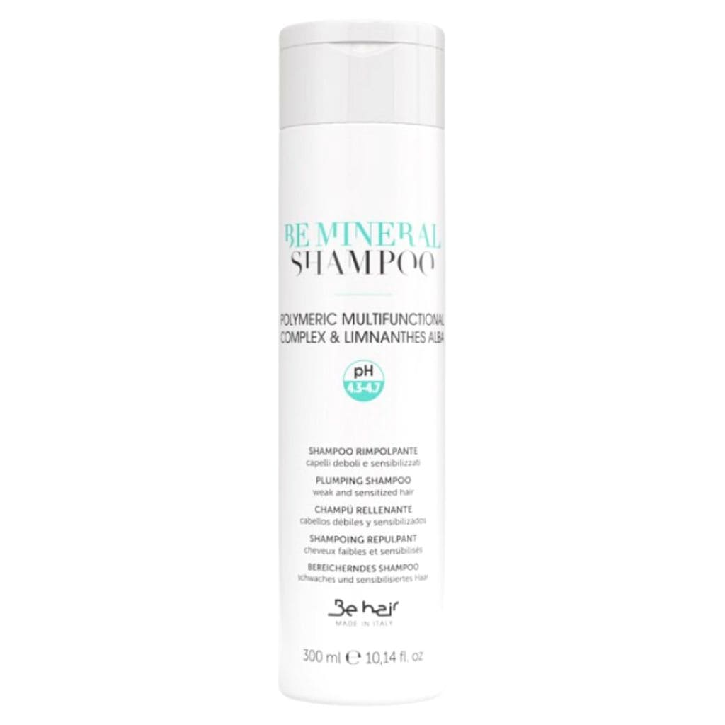 Be hair šampūnas silpniems, ploniems plaukams BE MINERAL (pH4.3-4.7), 300ml
