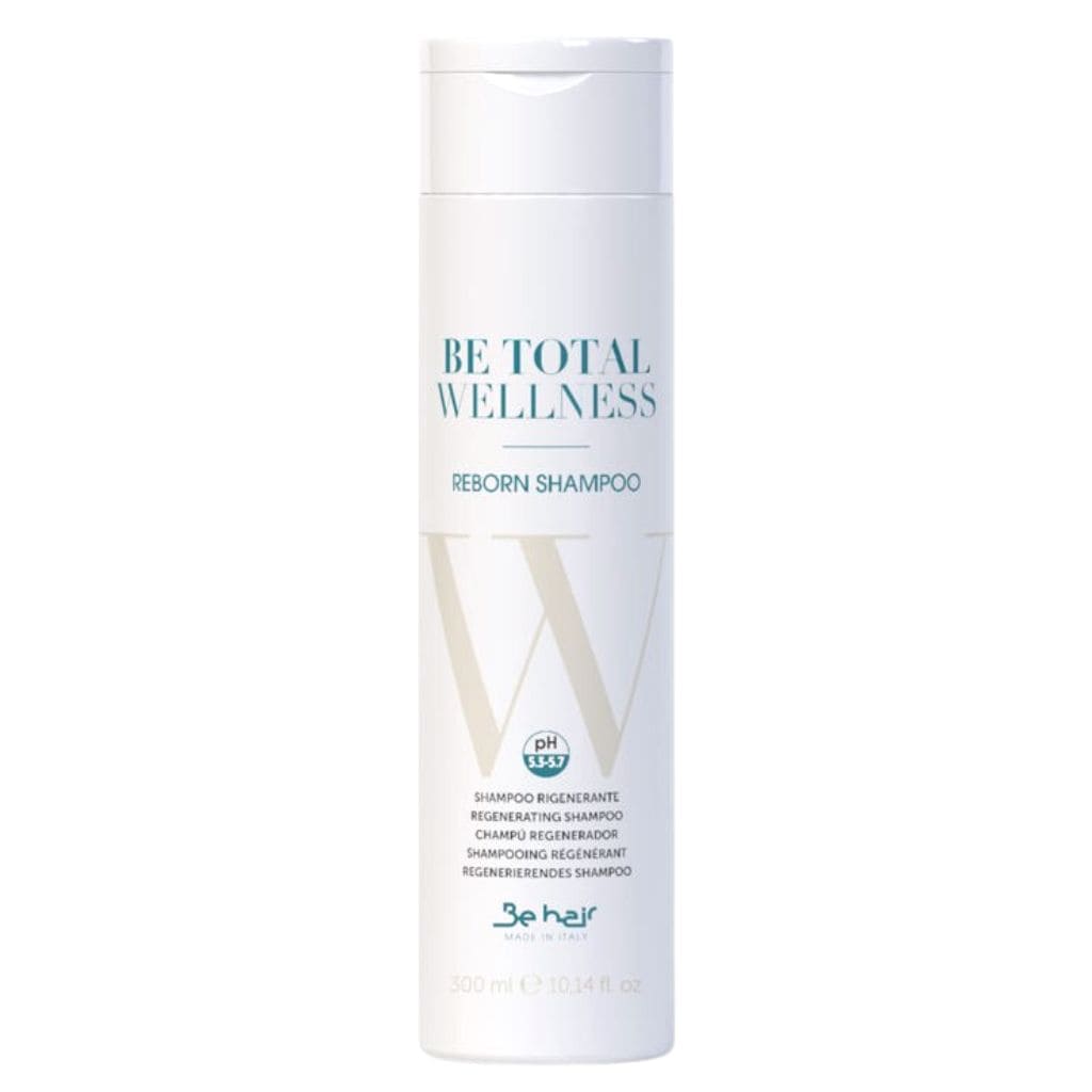 Be hair šampūnas silpniems, slenkantiems plaukams BE TOTAL WELLNESS - REBORN (pH5.3-5.7), 300ml