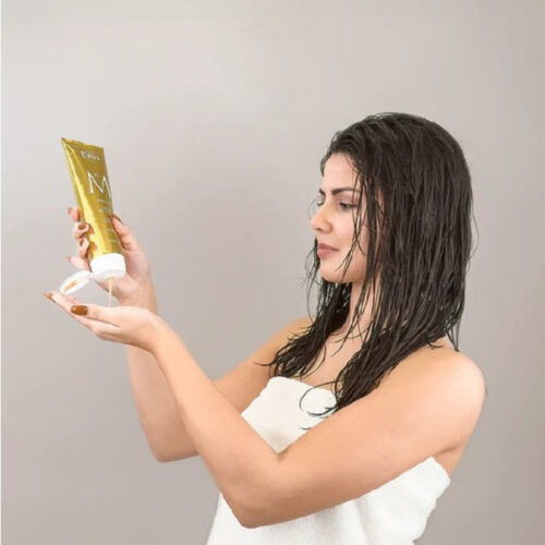 Kaukė plaukams EVAN Care Gold Touch Premium Mask EVAN50016, tiesiems plaukams, be sulfatų ir parabenų, 300 ml