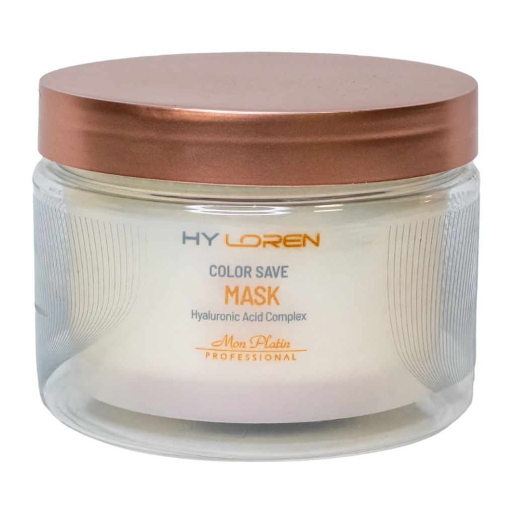 Mon Platin HYLOREN Premium Nr.2 pažeistų plaukų kaukė Color save (MP885) 200ml