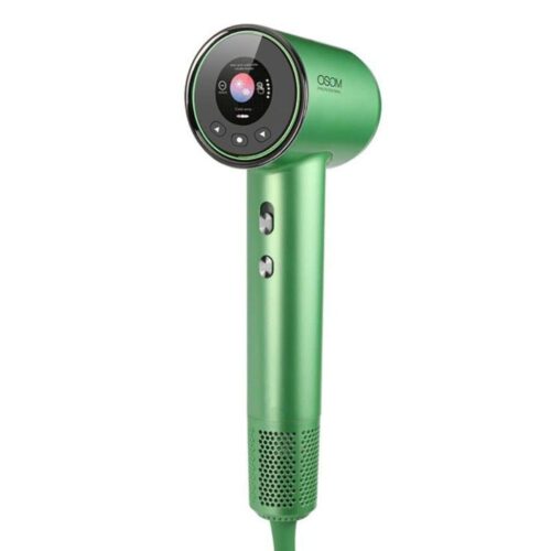 Plaukų džiovintuvas OSOM Professional Touch Sensor Hair Dryer Green OSOMP182GN, 1600 W, žalias