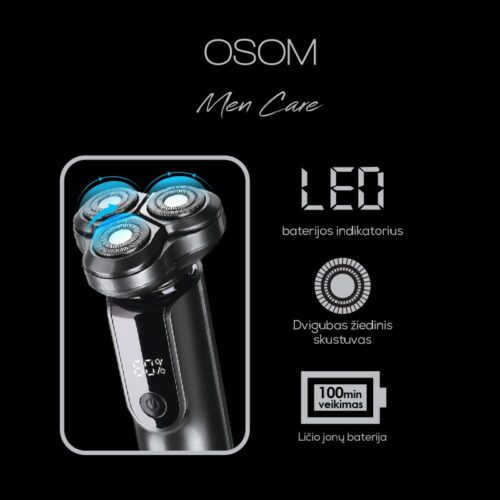 Osom Men Care barzdaskutė Men Shaver OSOMPSH01