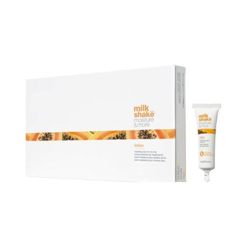 Milk Shake drėkinamasis losjonas sausiems plaukams MOISTURE AND MORE, 6x12ml