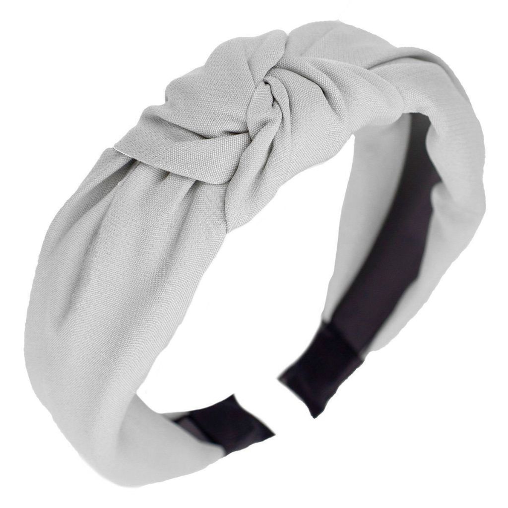 Plaukų lankelis, pilkos spalvos