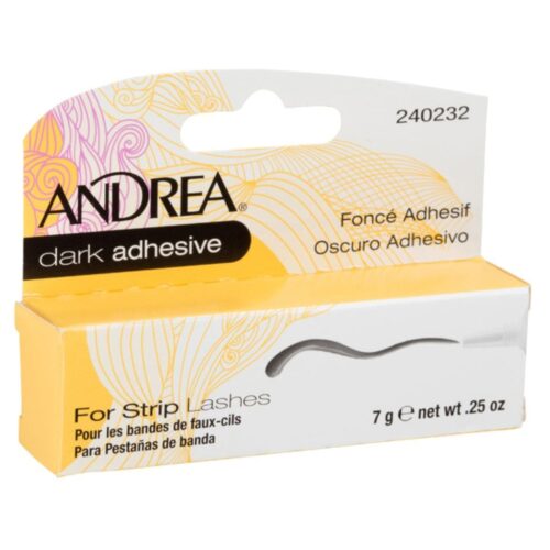 Andrea Dark blakstienų klijai juostelėms Adhesive for Strip Lashes 240232, juodi, 7g