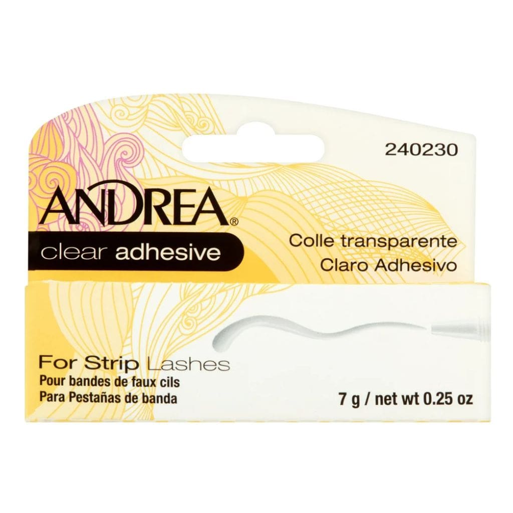 Andrea blakstienų klijai juostelėms Adhesive for Strip Lashes 240230, skaidrūs, 7g