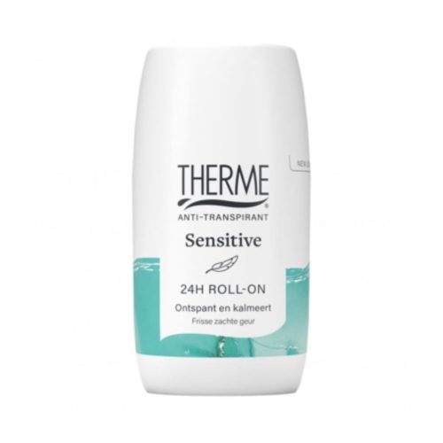THERME rutulinis dezodorantas jautriai odai SENSITIVE 24H, 60ml