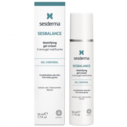 SESDERMA matizuojantis gelinis veido kremas SESBALANCE, 50ml