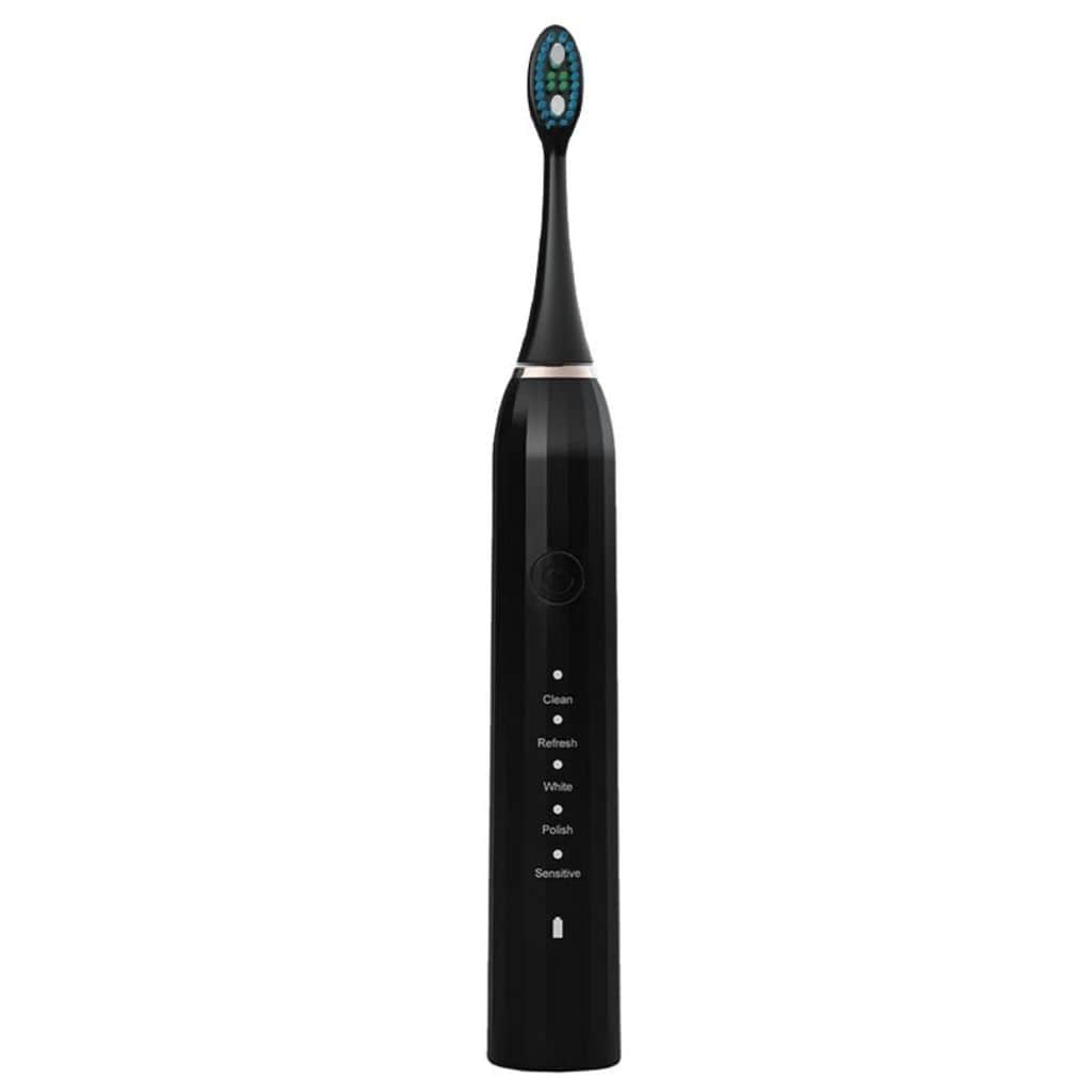 OSOM Oral Care įkraunamas, elektrinis, garsinis dantų šepetėlis Toothbrush Black OSOMORALM1BL, juodos spalvos