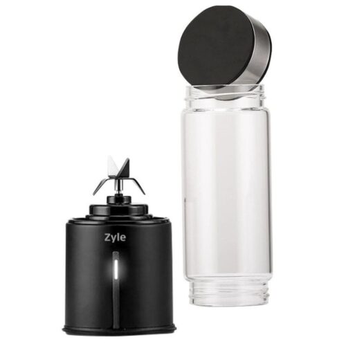 Zyle įkraunama kokteilinė su titanu dengtais ašmenimis ZY014RBB, juodos spalvos