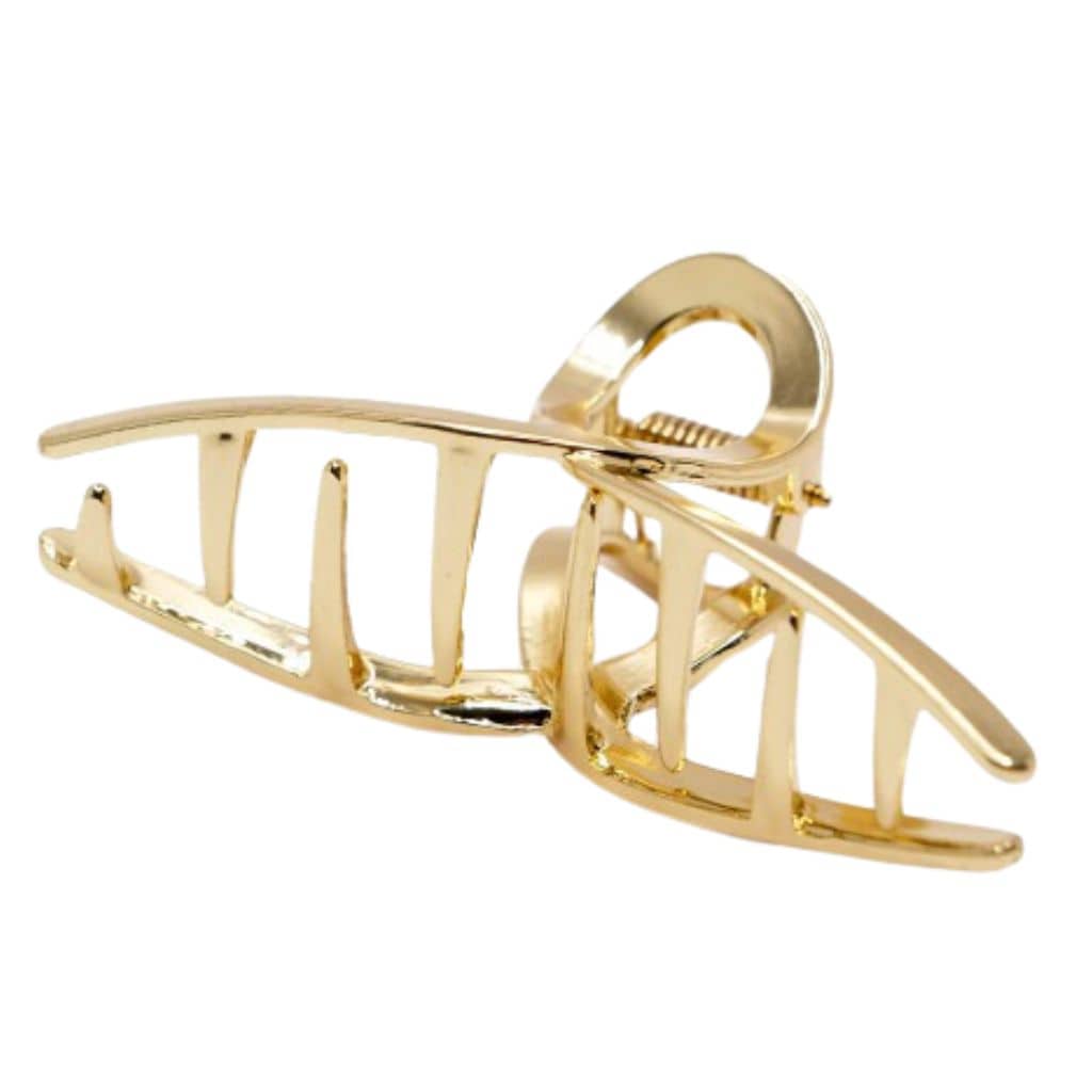 Chaplet plaukų segtukas HFAZ00002GD, auksinės spalvos, 7,5cm