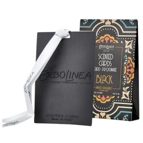 Erbolinea Prestige pakabinamas kvapas namams Ambrata ERBCARDAMBRA, 3 gintaro aromato kortelės