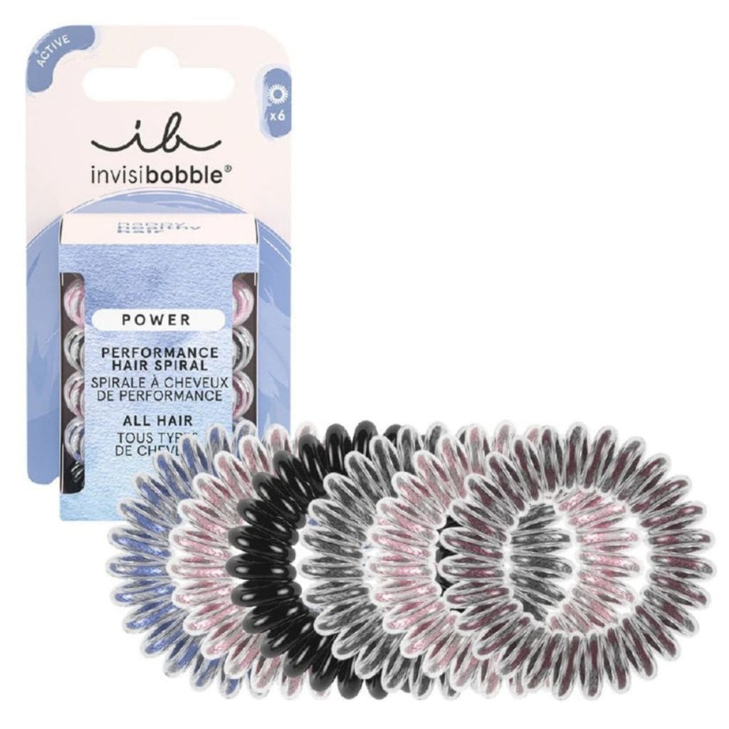 Invisibobble Power gumytės plaukams Be Visible, IB-PO-PA-3-1005, 6vnt