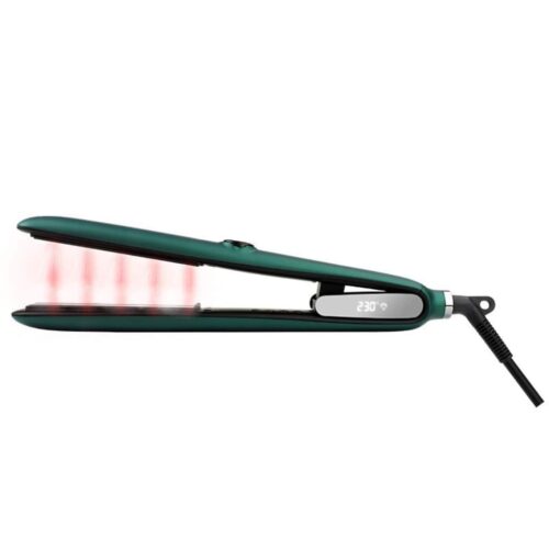 OSOM Professional plaukų tiesintuvas Duetto Automatic Steam & Infrared Hair Straightener Green OSOMP089GR, su garų ir infraredo funkcijomis, žalios spalvos