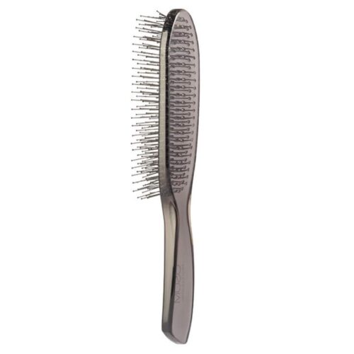 OSOM Professional šepetys plaukams Scalp and Detangling Brush OSOM01861, skirtas plaukų iššukavimui, 21cm, juodas
