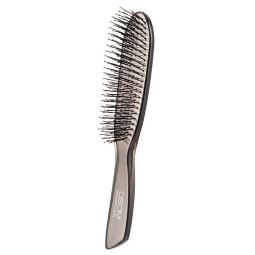 OSOM Professional šepetys plaukams Scalp and Detangling Brush OSOM01861, skirtas plaukų iššukavimui, 21cm, juodas