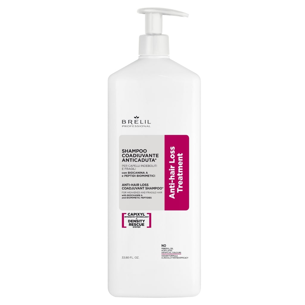 BRELIL šampūnas nuo plaukų slinkimo ANTI-HAIR LOSS COADIUVANTE SHAMPOO, 1000ml