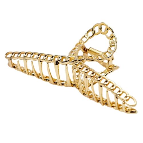 Chaplet plaukų segtukas HFAZ00007GD, auksinės spalvos, 11cm