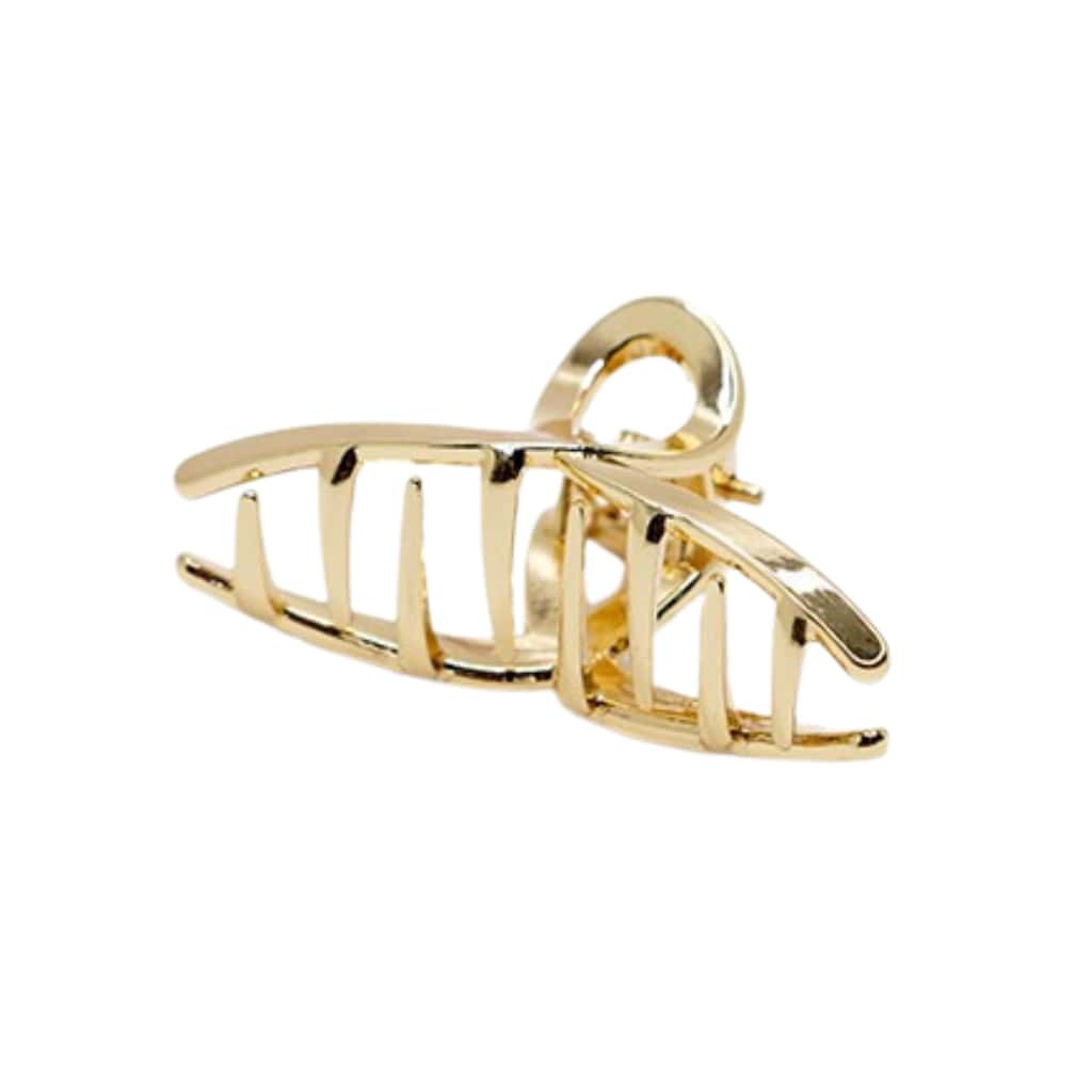 Chaplet plaukų segtukas HFAZ00001GD, auksinės spalvos, 4,5cm