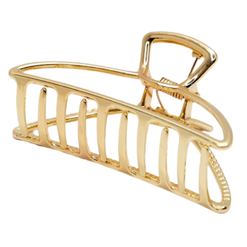 Chaplet plaukų segtukas HFAZ00005GD, auksinės spalvos, 7,6cm