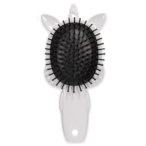 MARTINELIA plaukų šepetys vienaragis, baltos spalvos