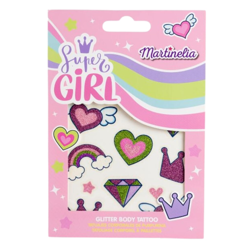 MARTINELIA laikinos tatuiruotės Supergirl