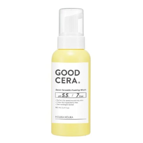 Holika Holika valomosios veido putos su keramidais Good Cera Super Ceramide Foaming Wash HH20010781, sausai, jautriai veido odai, 160ml
