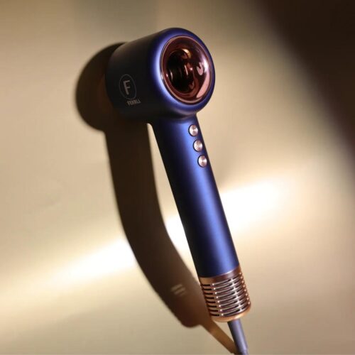 FERRLI IONIC ultra lengvas ir ultra tylus džiovintuvas, mėlynos spalvos, 1400-1500W