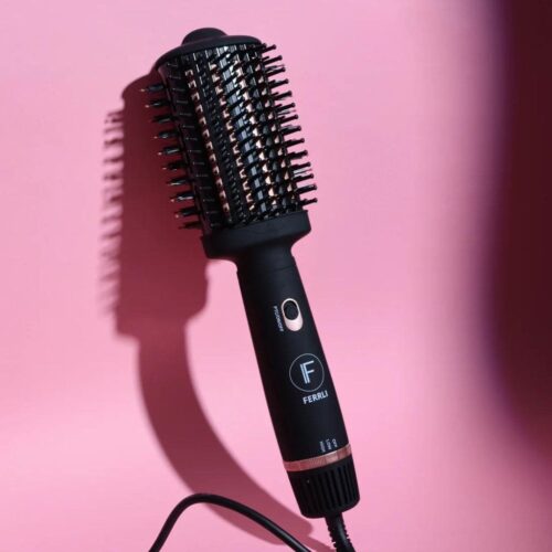 FERRLI plaukų formuotuvas – džiovintuvas Bomby Styler, juodos spalvos